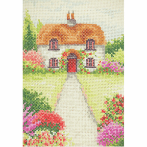Cross Stitch Kit: Starter: Cottage Garden - Image 2