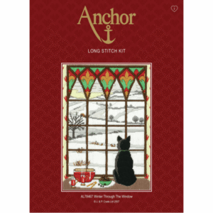 Long Stitch Kit: Winter Through the Window - Image 1