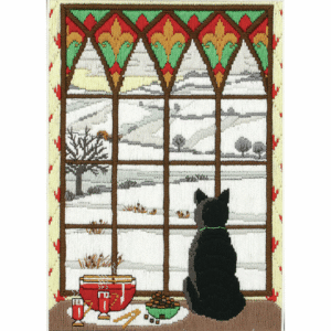 Long Stitch Kit: Winter Through the Window - Image 2