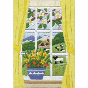 Long Stitch Kit: Spring in the Window - Image 2