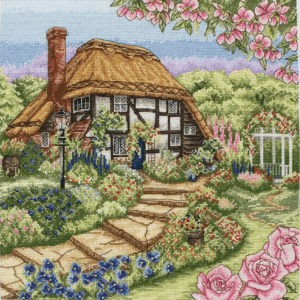 Cross Stitch Kit: Rose Cottage - Image 2