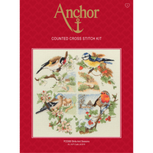 Counted Cross Stitch Kit: Birds & Seasons - Image 1