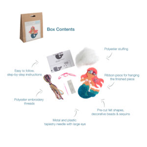 Trimits Felt Decoration Kit: Mermaid - Image 5