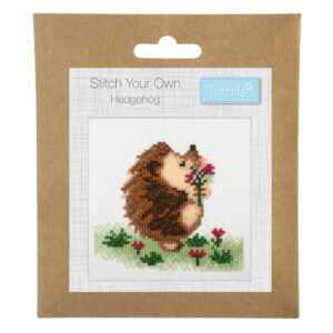 Counted Cross Stitch Kit: Mini: Hedgehog - Image 1