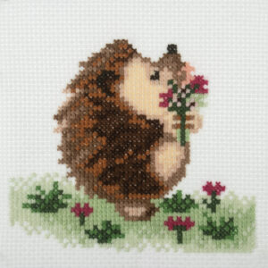 Counted Cross Stitch Kit: Mini: Hedgehog - Image 3