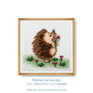 Counted Cross Stitch Kit: Mini: Hedgehog - Image 6