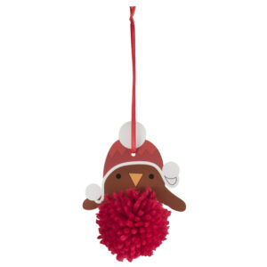 Trimits Pom Pom Decoration Kit: Christmas: Robin - Image 3