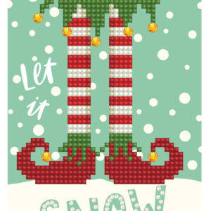 Diamond Dotz Greeting Card Kit: Let it Snow - Image 1