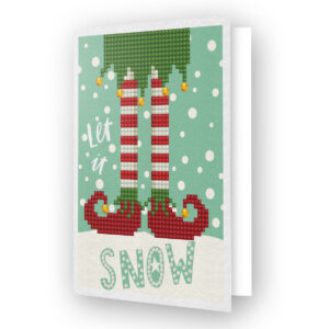 Diamond Dotz Greeting Card Kit: Let it Snow - Image 2