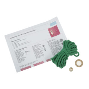 Trimits Macramé Kit: Decoration: Wreath: Green - Image 2