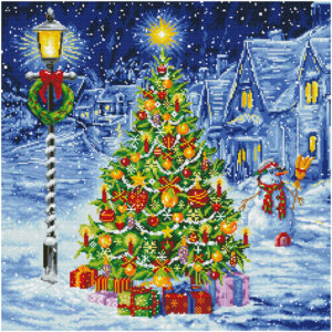 Diamond Dotz Diamond Painting Kit: Oh Christmas Tree - Image 1