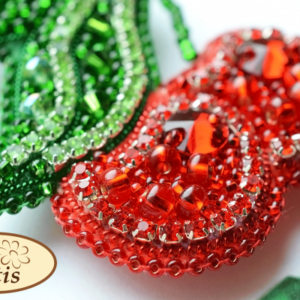 Tela Artis Brooch Making Kit - Cherry - Image 4