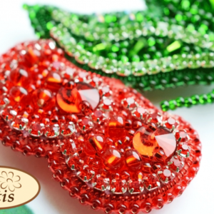 Tela Artis Brooch Making Kit - Cherry - Image 3