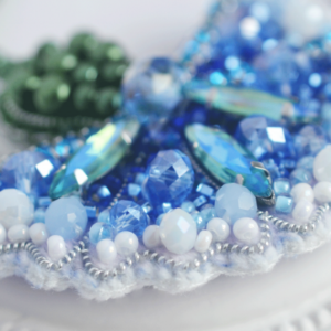 Tela Artis Brooch Making Kit - Cornflower - Image 3