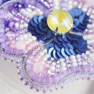 Tela Artis Brooch Making Kit - Viola Rococo - Image 2