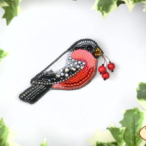Tela Artis Brooch Making Kit - Bullfinch - Image 1
