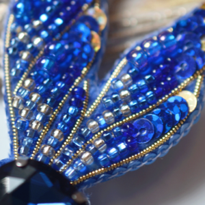 Tela Artis Brooch Making Kit - Blue Dragonfly - Image 3