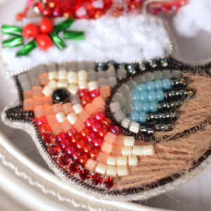 Tela Artis Brooch Making Kit - Chubby Bullfinch - Image 2