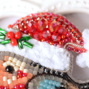 Tela Artis Brooch Making Kit - Chubby Bullfinch - Image 4