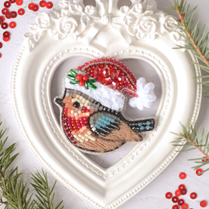 Tela Artis Brooch Making Kit - Chubby Bullfinch - Image 1