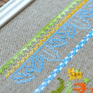 Tela Artis Counted Cross Stitch - On the pond - Image 7